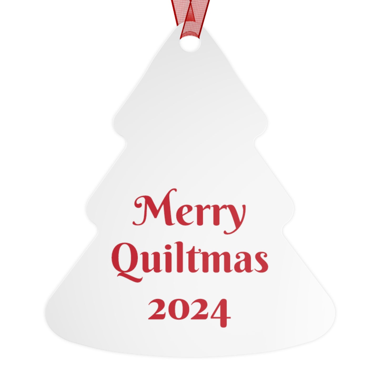 Metal Ornaments - Merry Quiltmas Gift for Quilt Makers