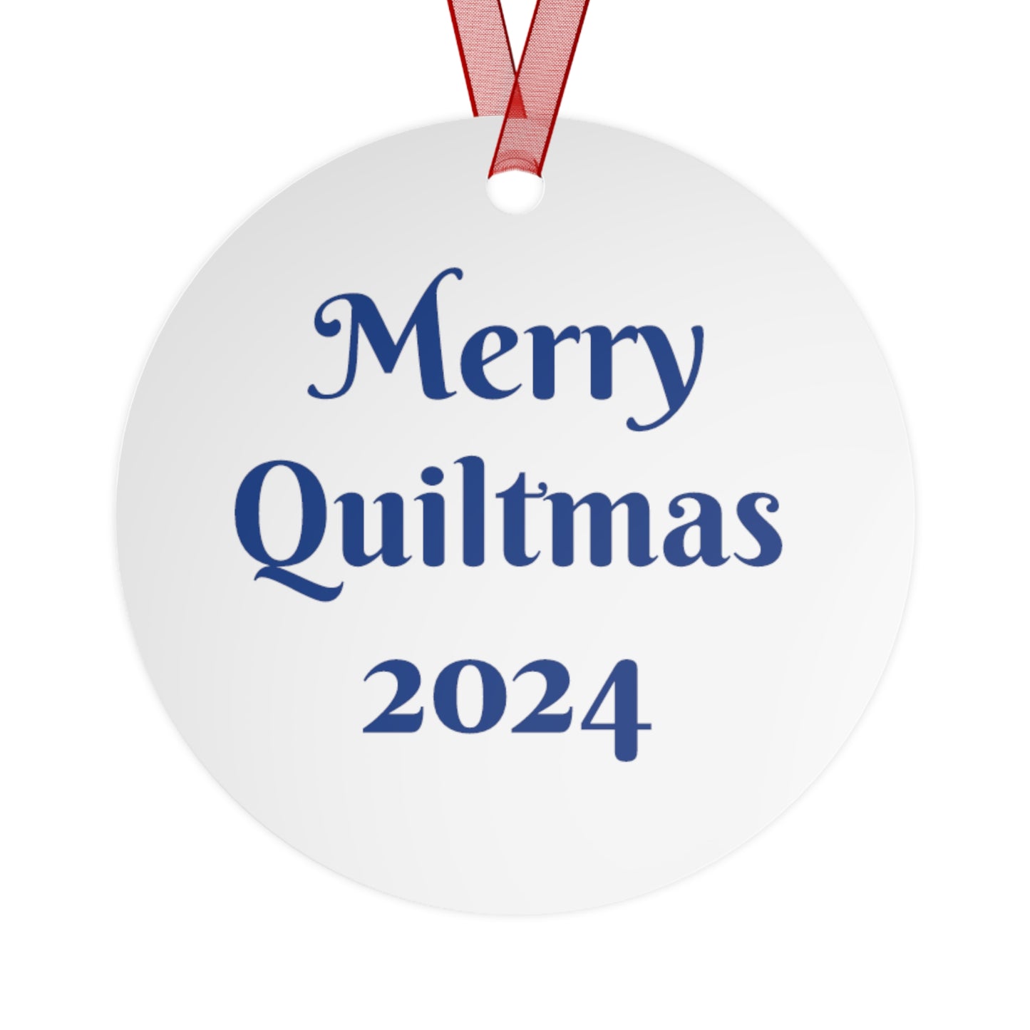 Metal Ornaments - Merry Quiltmas Gift for Quilt Makers