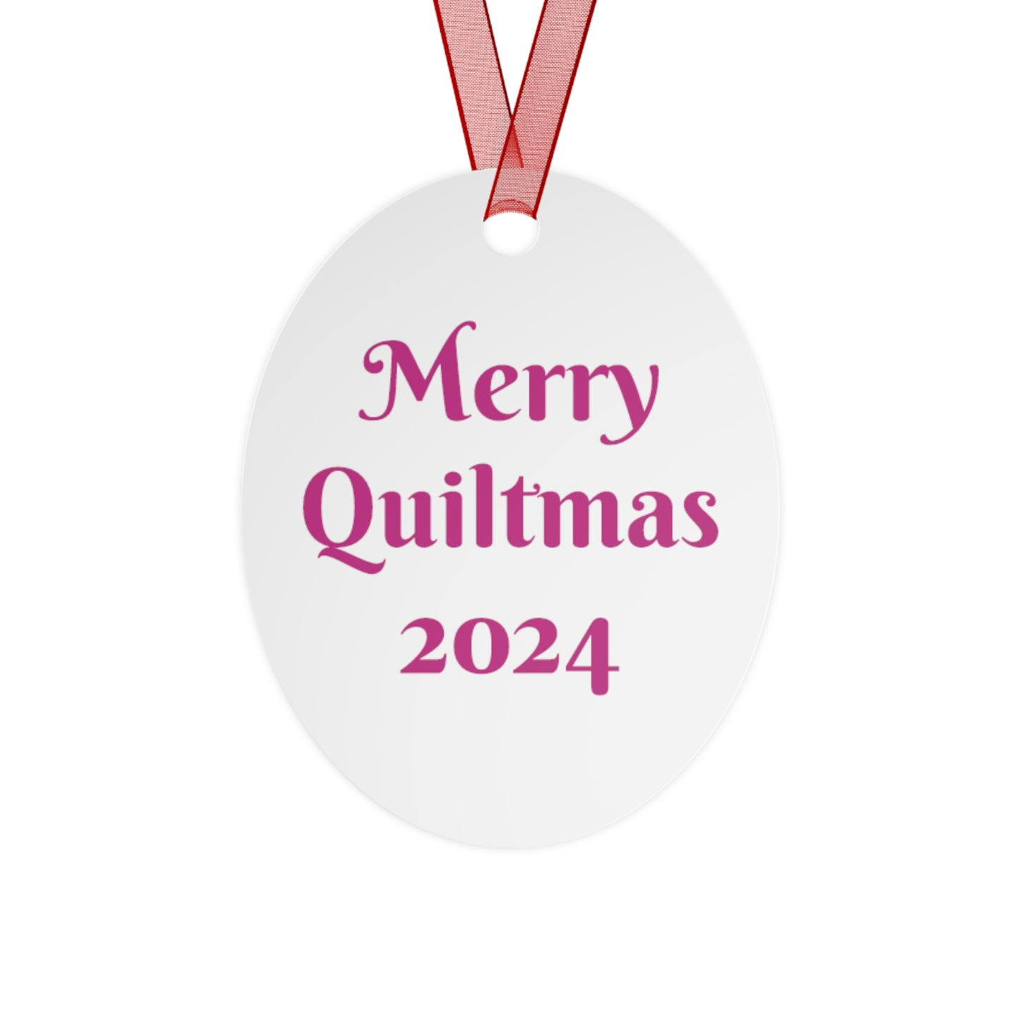 Metal Ornaments - Merry Quiltmas Gift for Quilt Makers