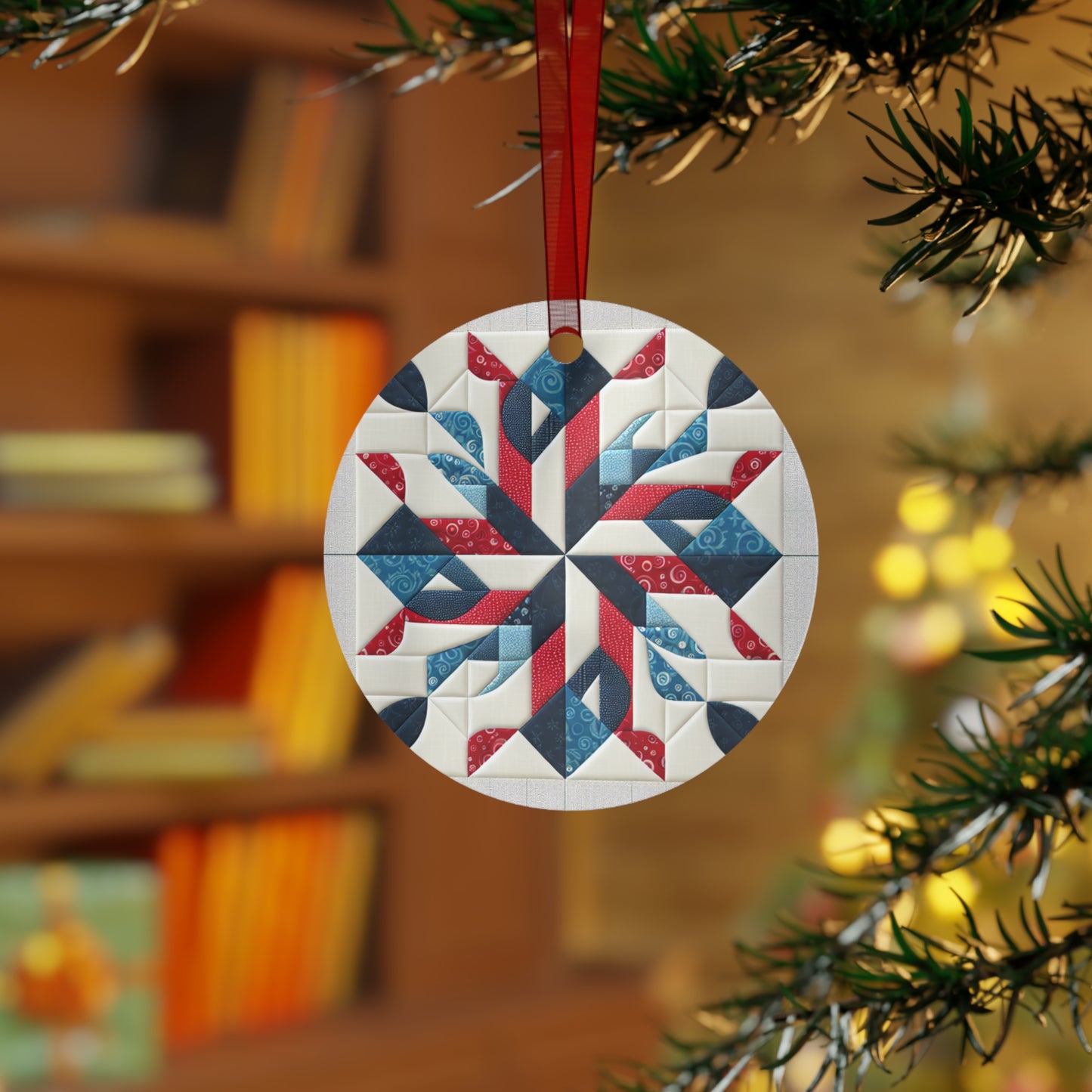 Metal Ornaments - Merry Quiltmas Gift for Quilt Makers