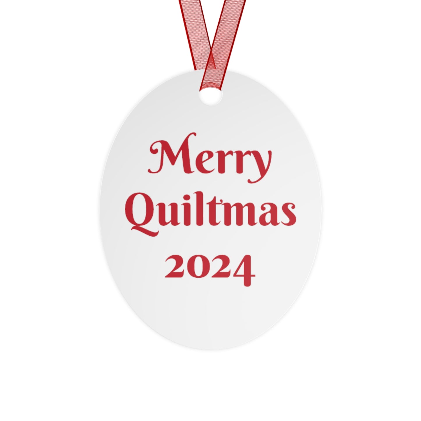 Metal Ornaments - Merry Quiltmas Gift for Quilt Makers