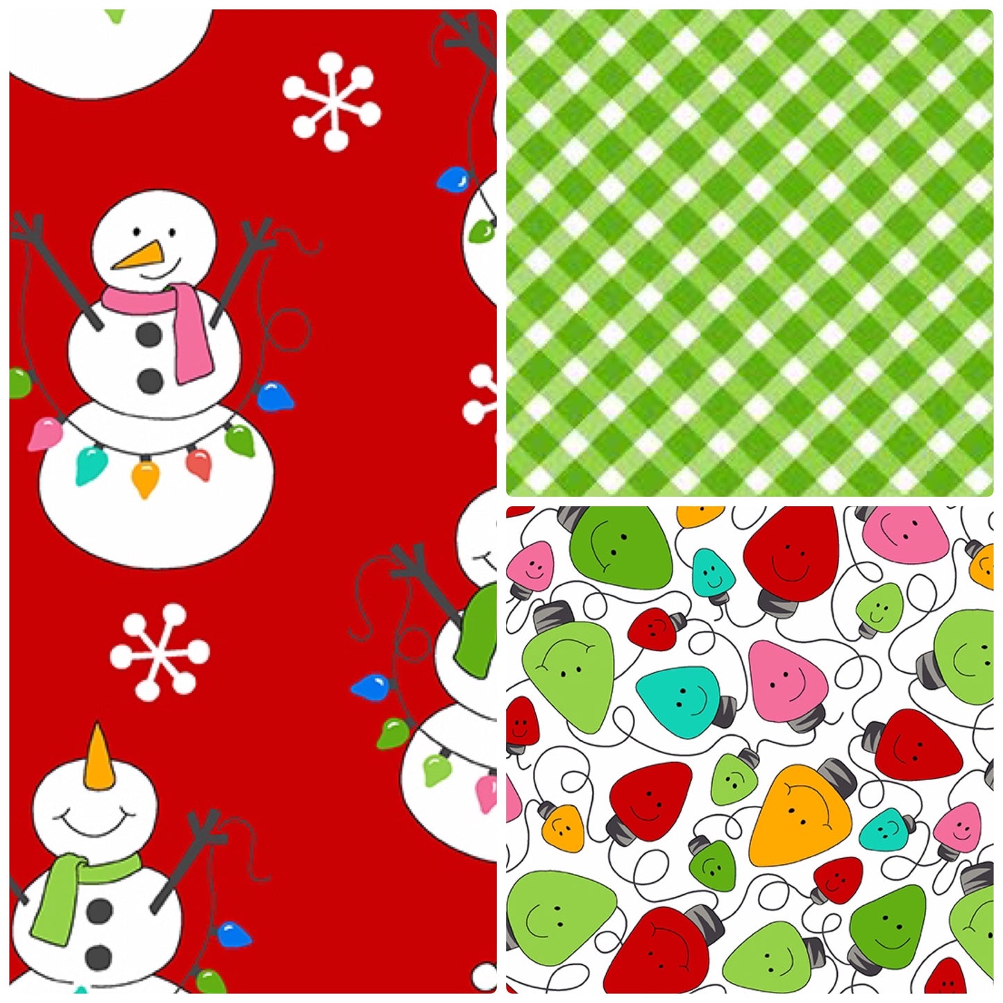 3 Yard Quilt Kit Bundle - Things are Looking Up by Andover Fabrics - Christmas