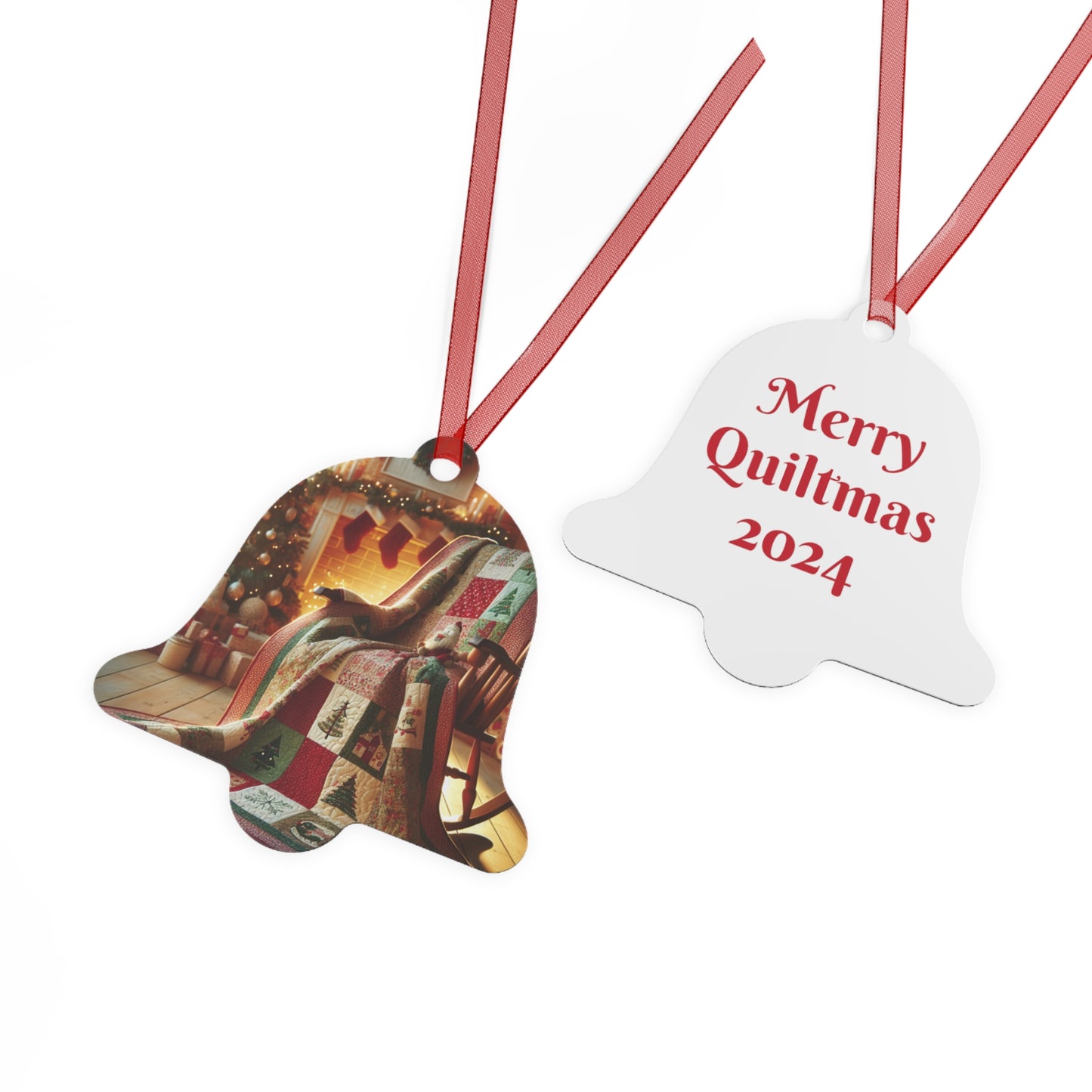 Metal Ornaments - Merry Quiltmas Gift for Quilt Makers