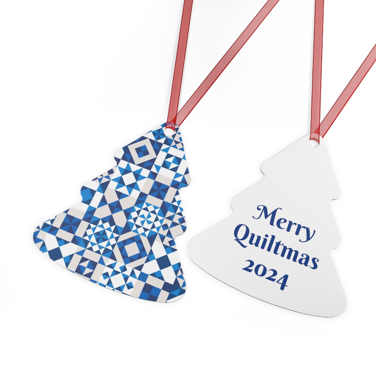 Metal Ornaments - Merry Quiltmas Gift for Quilt Makers