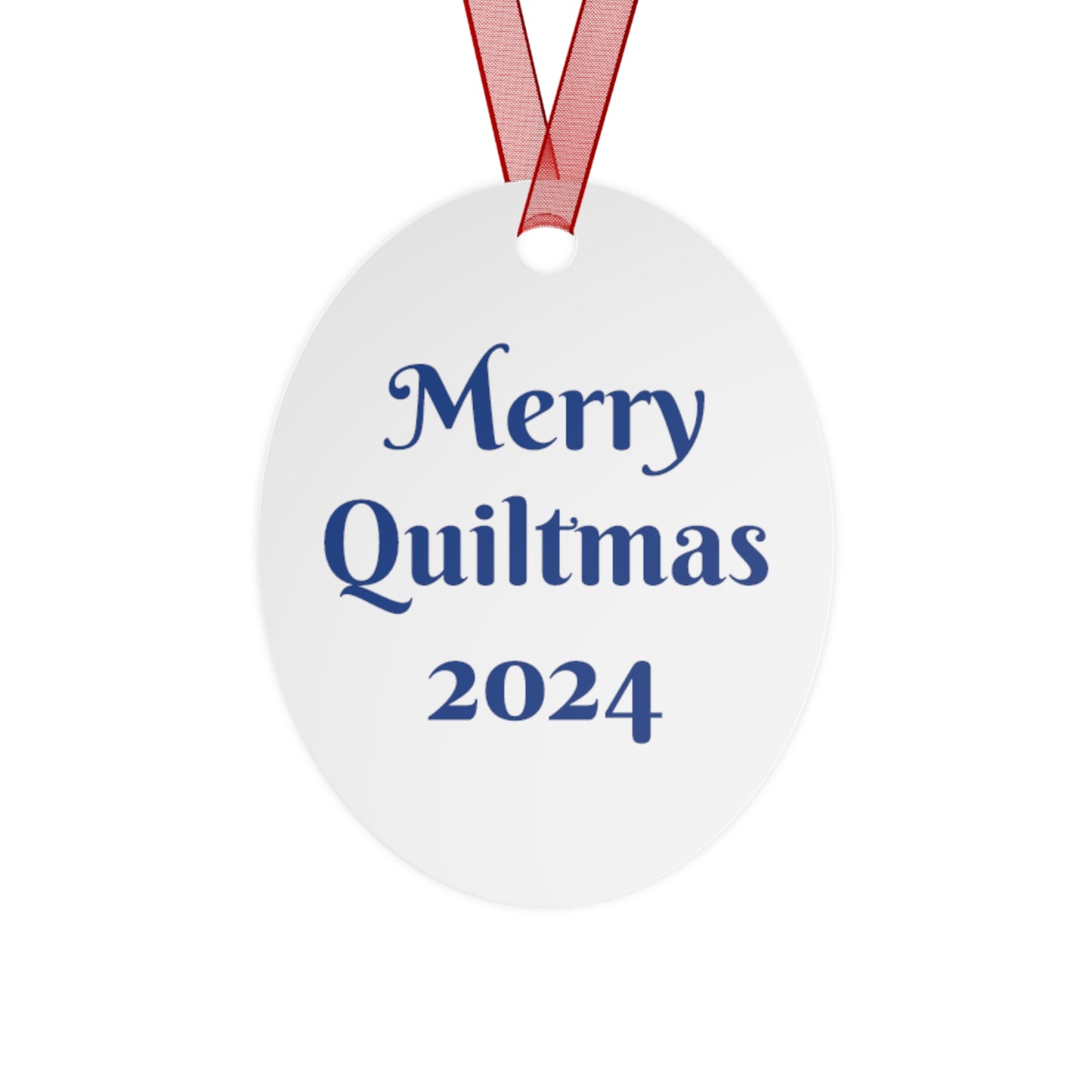 Metal Ornaments - Merry Quiltmas Gift for Quilt Makers