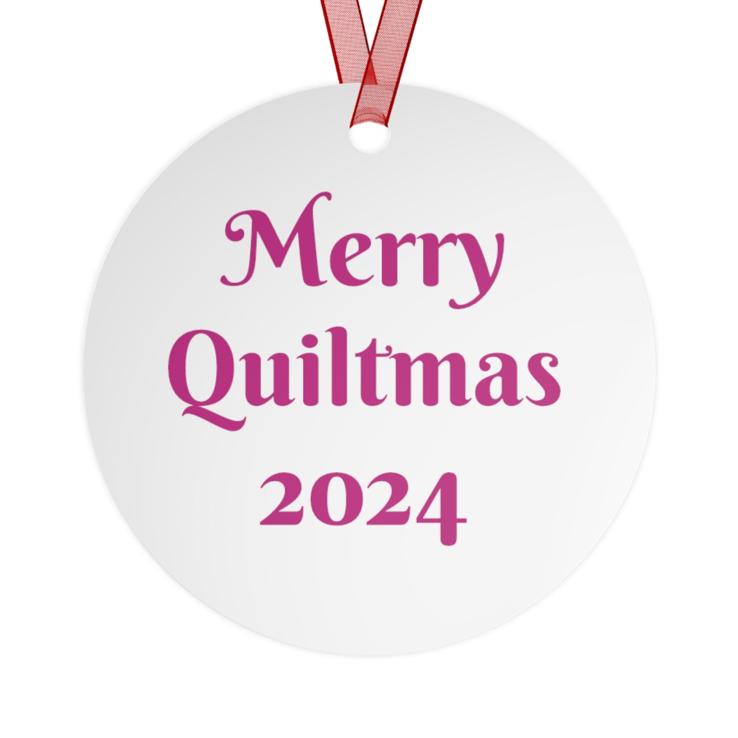 Metal Ornaments - Merry Quiltmas Gift for Quilt Makers