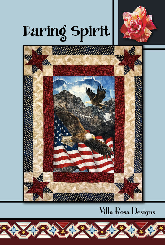 Daring Spirit - Quilts of Valor Pattern Card