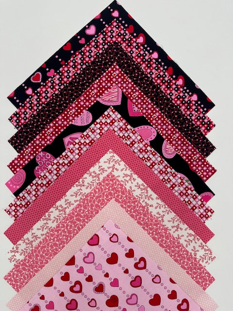 Layer Cake Bundle - Be My Valentine by Andover Fabrics