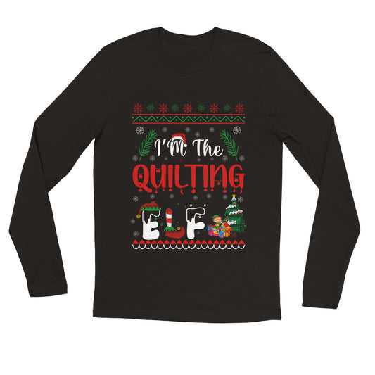 I'm the Quilting Elf - Premium Unisex Long Sleeve T-shirt