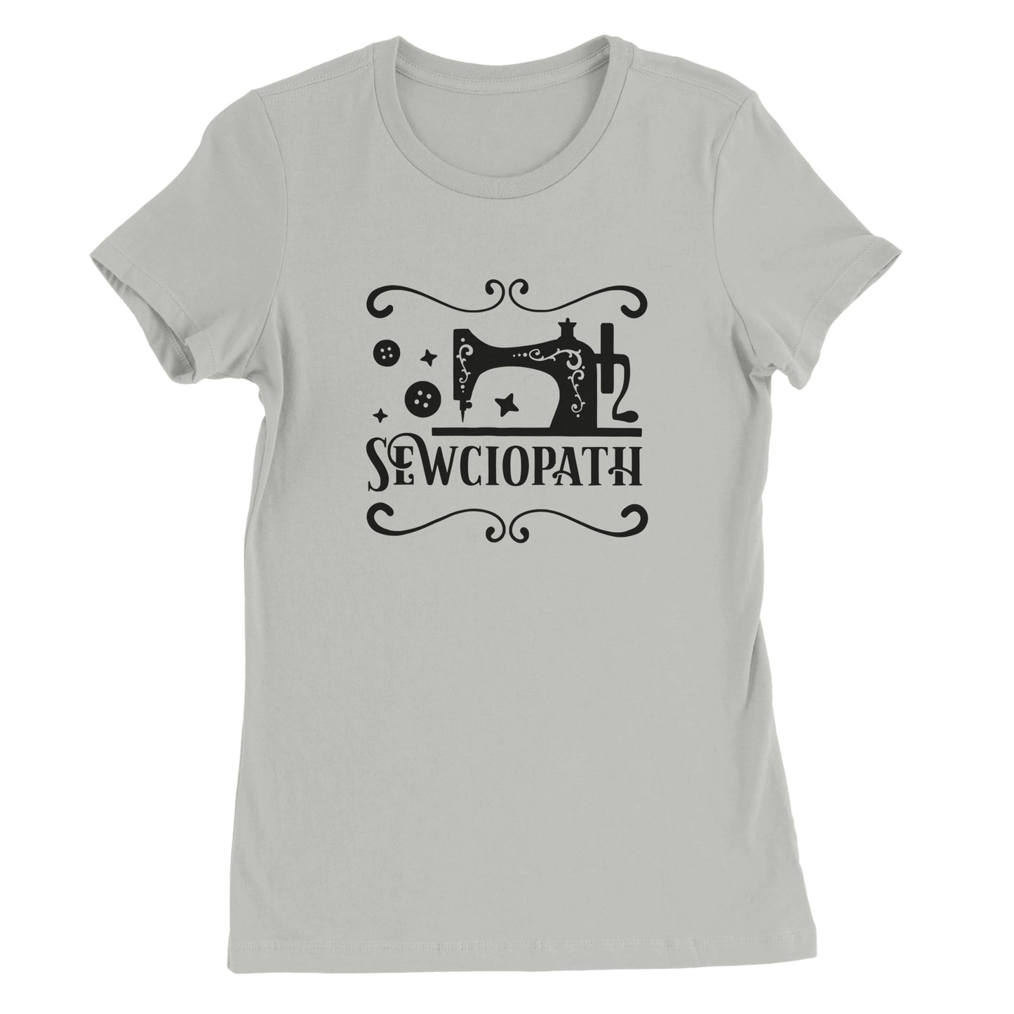 Sewciopath - Premium Women's Crewneck T-shirt