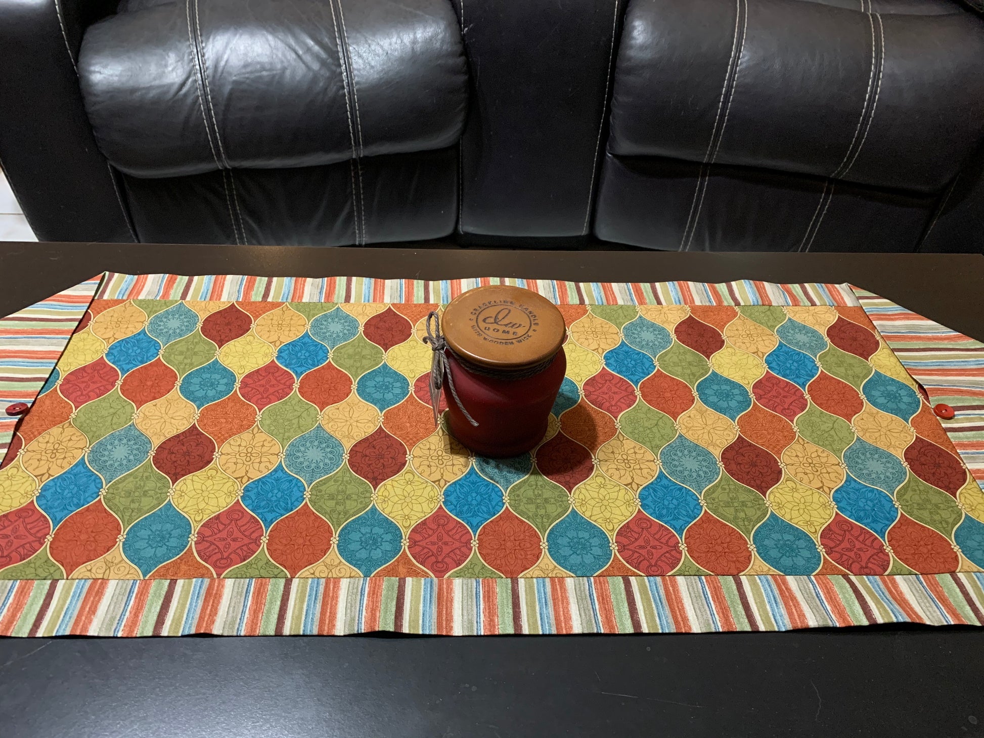 Table Runner - Spiced Medallion - Beachside Knits N Quilts