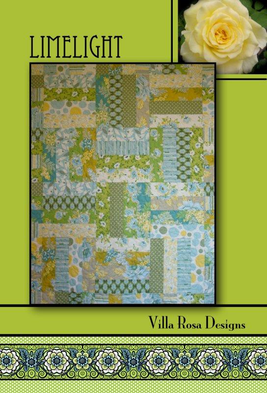 Limelight Fat Quarter Quilt Pattern Card - Beachside Quilts