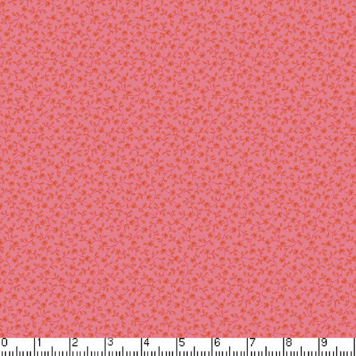 Cotton Fabric Fat Quarter Bundle - Coral - Beachside Knits N Quilts